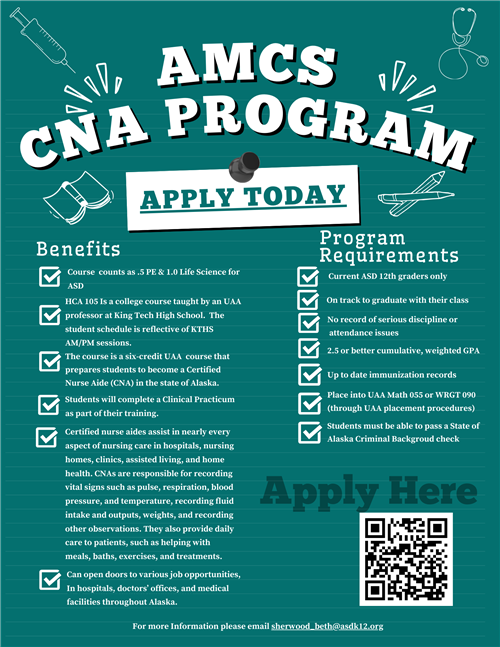 AMCS CNA Program Apply Today